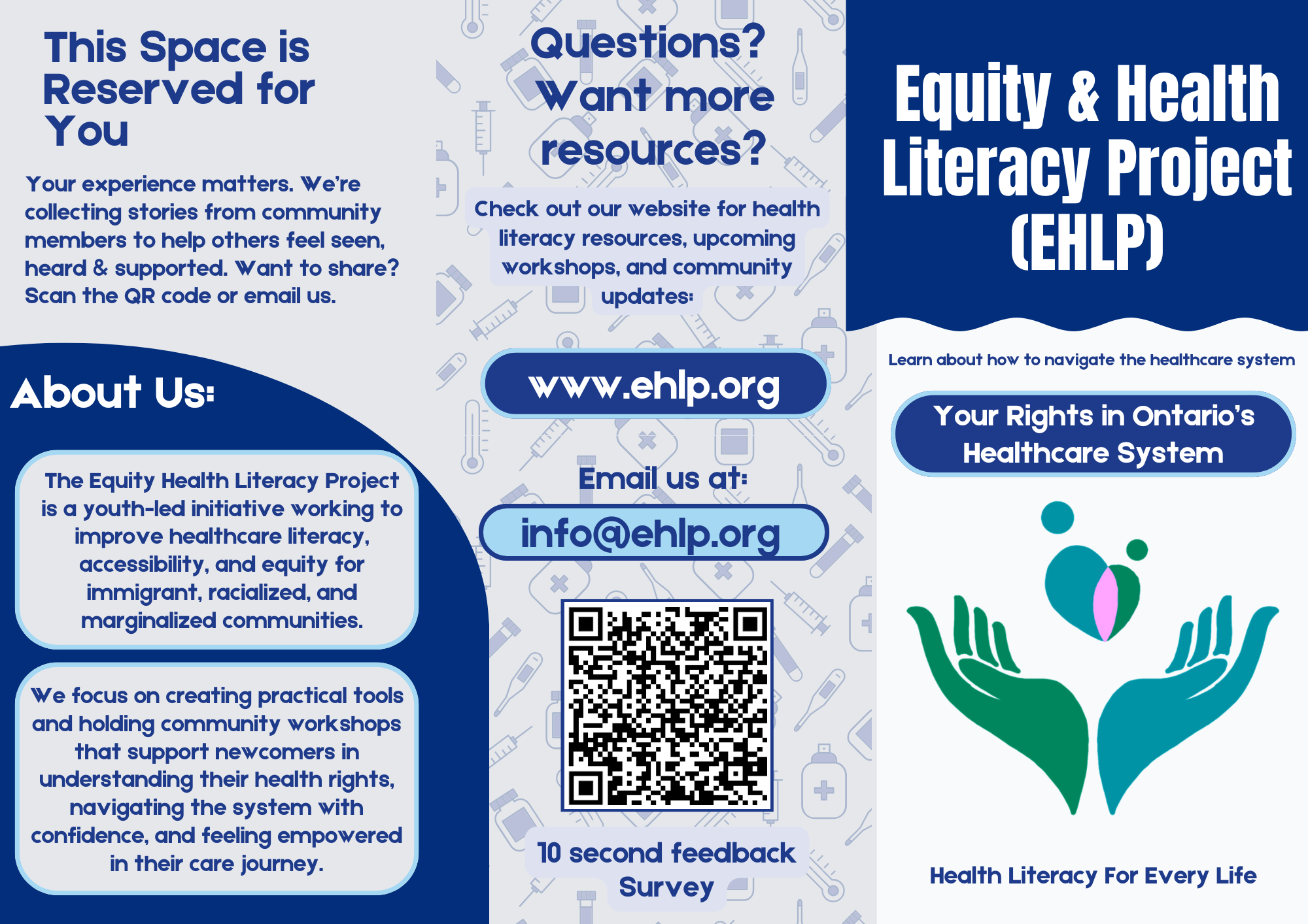 Health Education Pamphlet 1